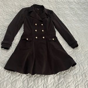 Bebe over coat